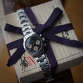 Load image into Gallery viewer, 【STOCK】The Chronograph クロ "KURO" FullyAged / SS bezel