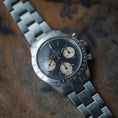 Load image into Gallery viewer, 【STOCK】The Chronograph クロ "KURO" FullyAged / SS bezel