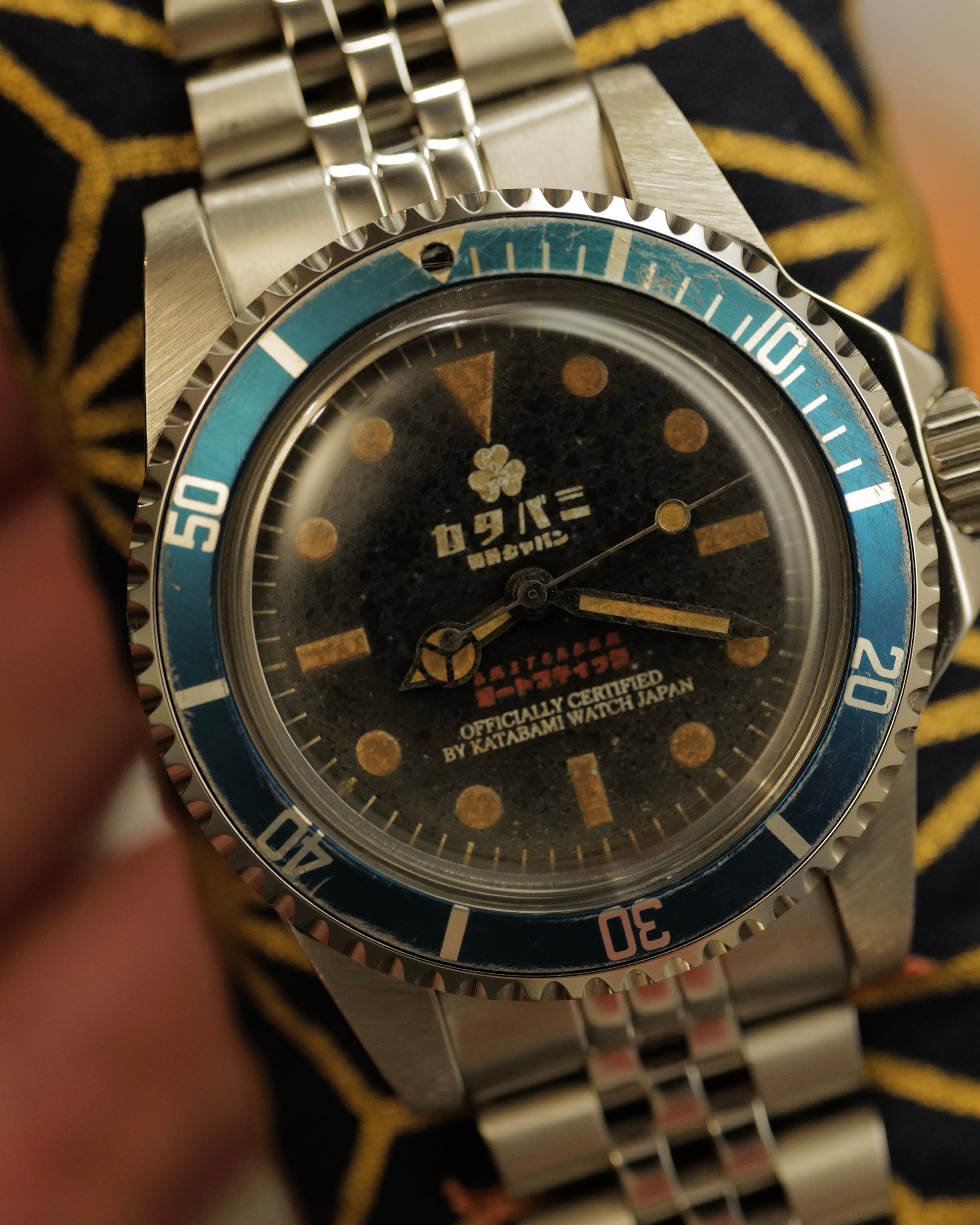 【STOCK】 The Diver 「青鈍」 "Ao-Nibi"