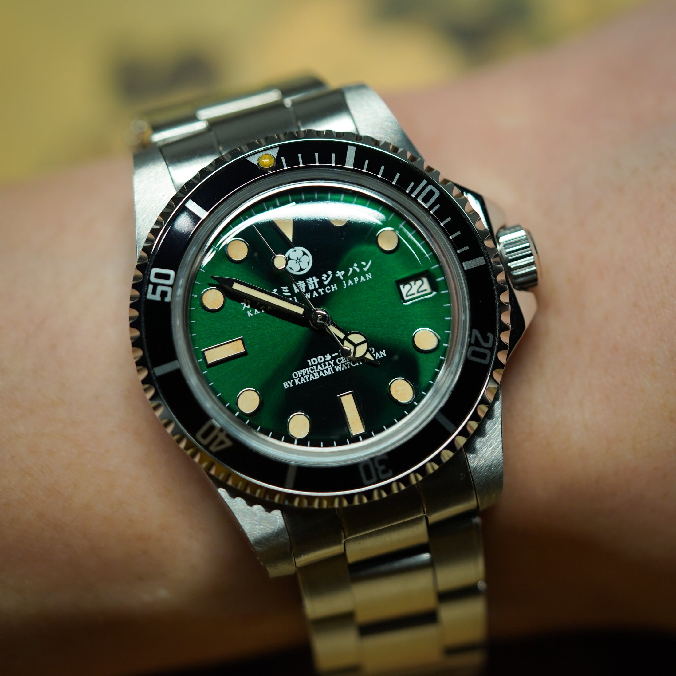 【STOCK】 The Diver “CANDY GREEN”