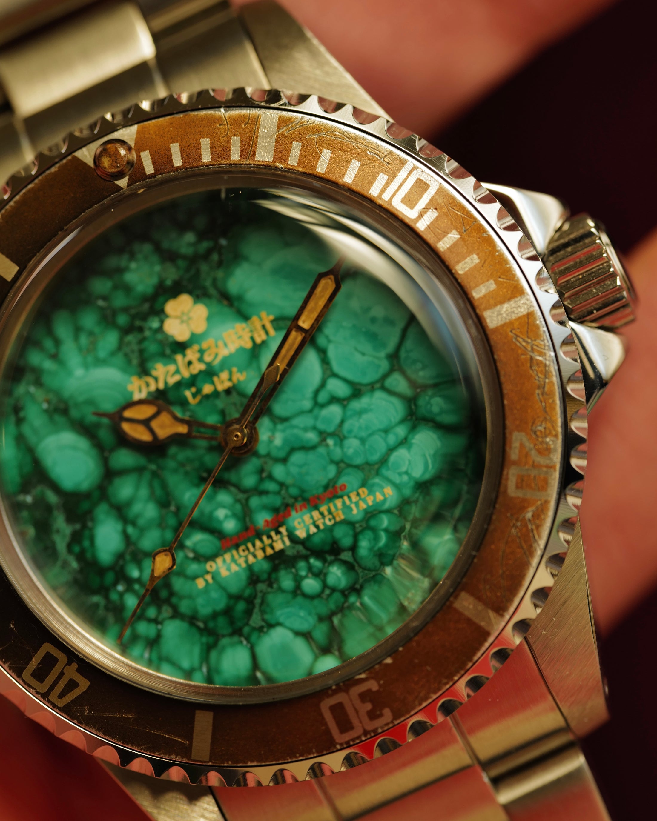 【STOCK】The Diver “CRAZY Malachite”