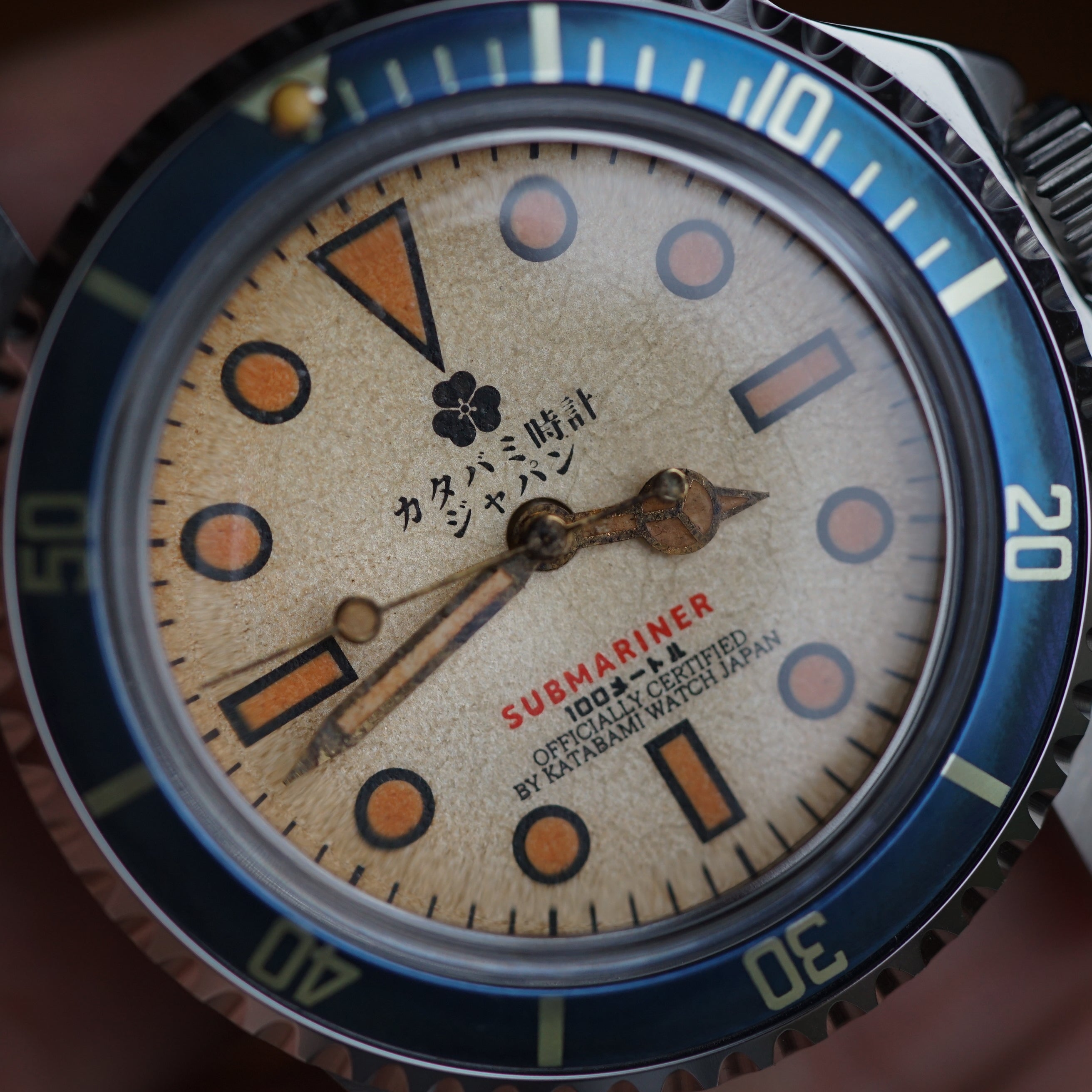 STOCK】 The Diver “ Almost… ” – KATABAMI WATCH JAPAN