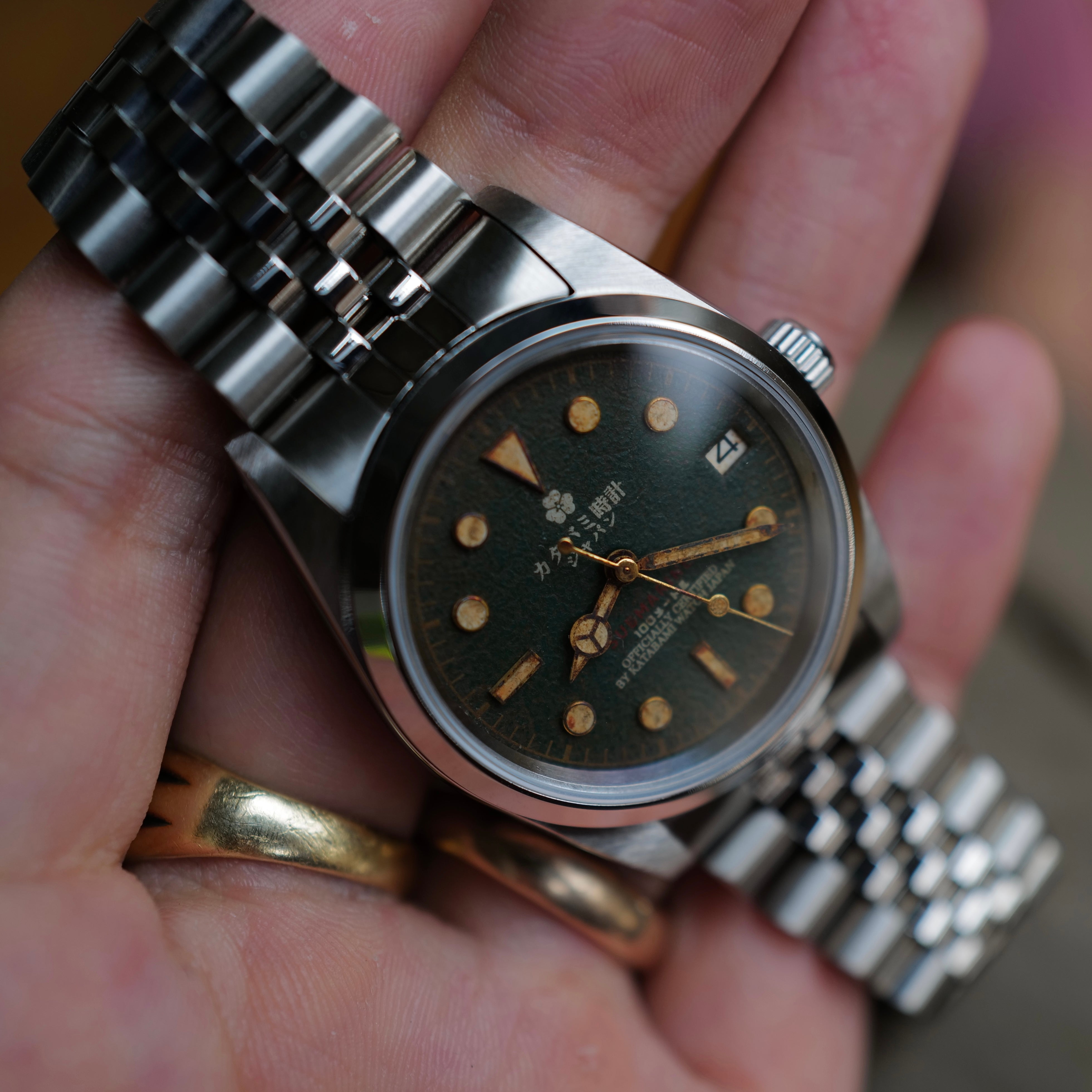 STOCK】The 36mm 侘び寂び “Wabi Sabi” – KATABAMI WATCH JAPAN