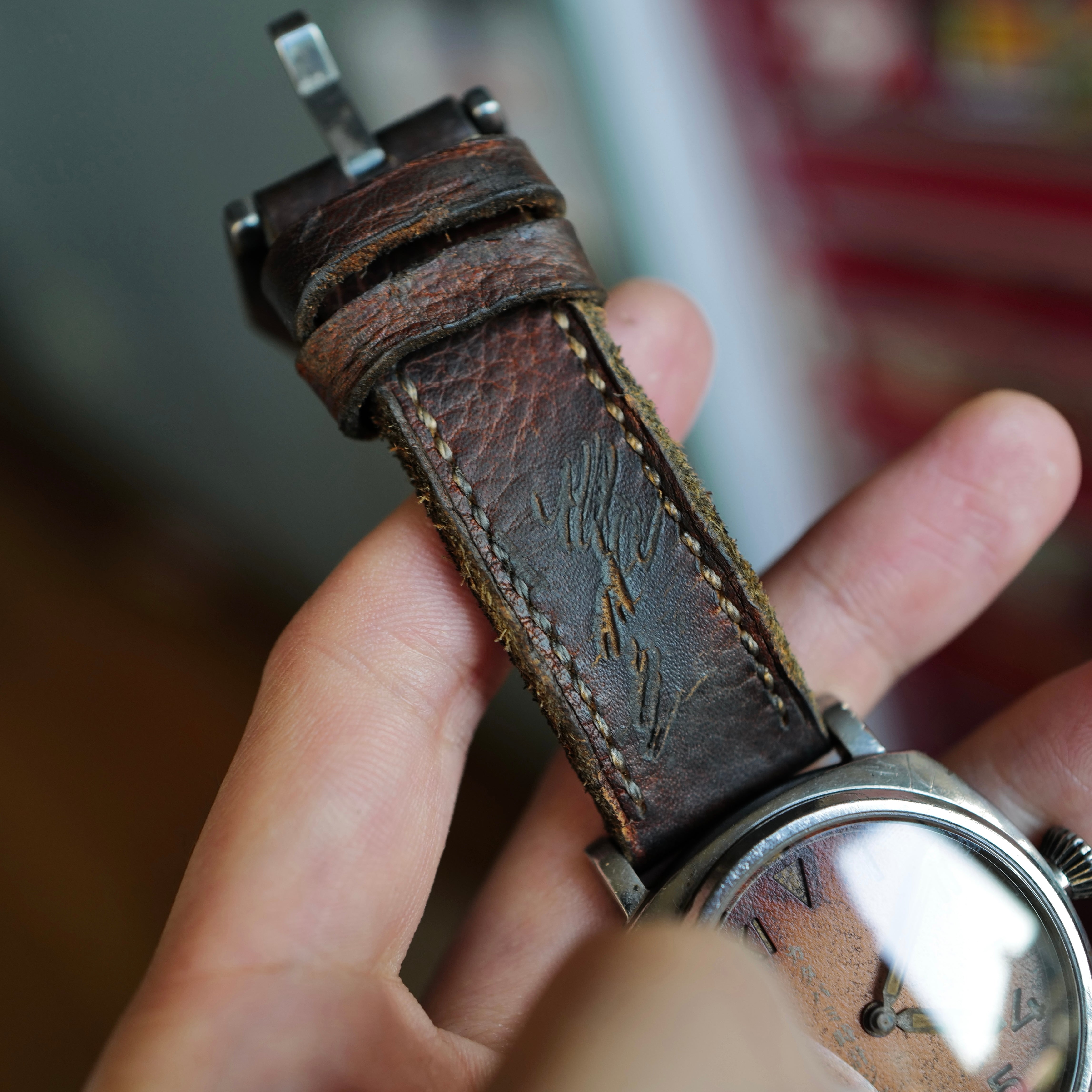 The Shikaku 茶色 “CHAIRO” – KATABAMI WATCH JAPAN