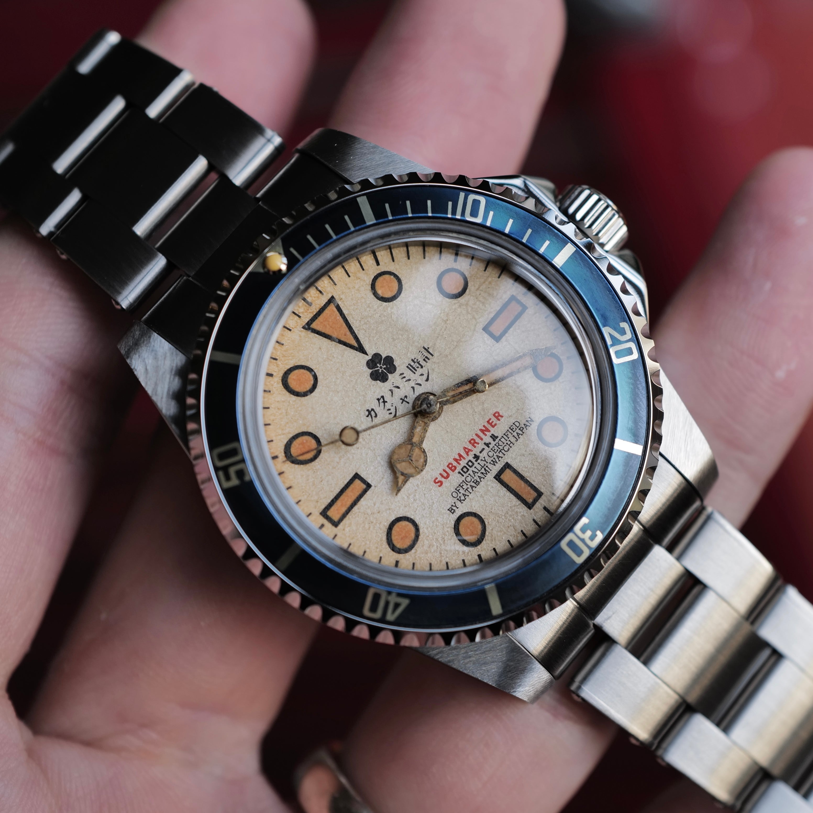 STOCK】 The Diver “ Almost… ” – KATABAMI WATCH JAPAN