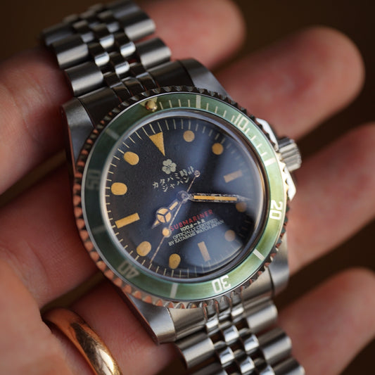 【STOCK】 The diver “BASIC GREEN”