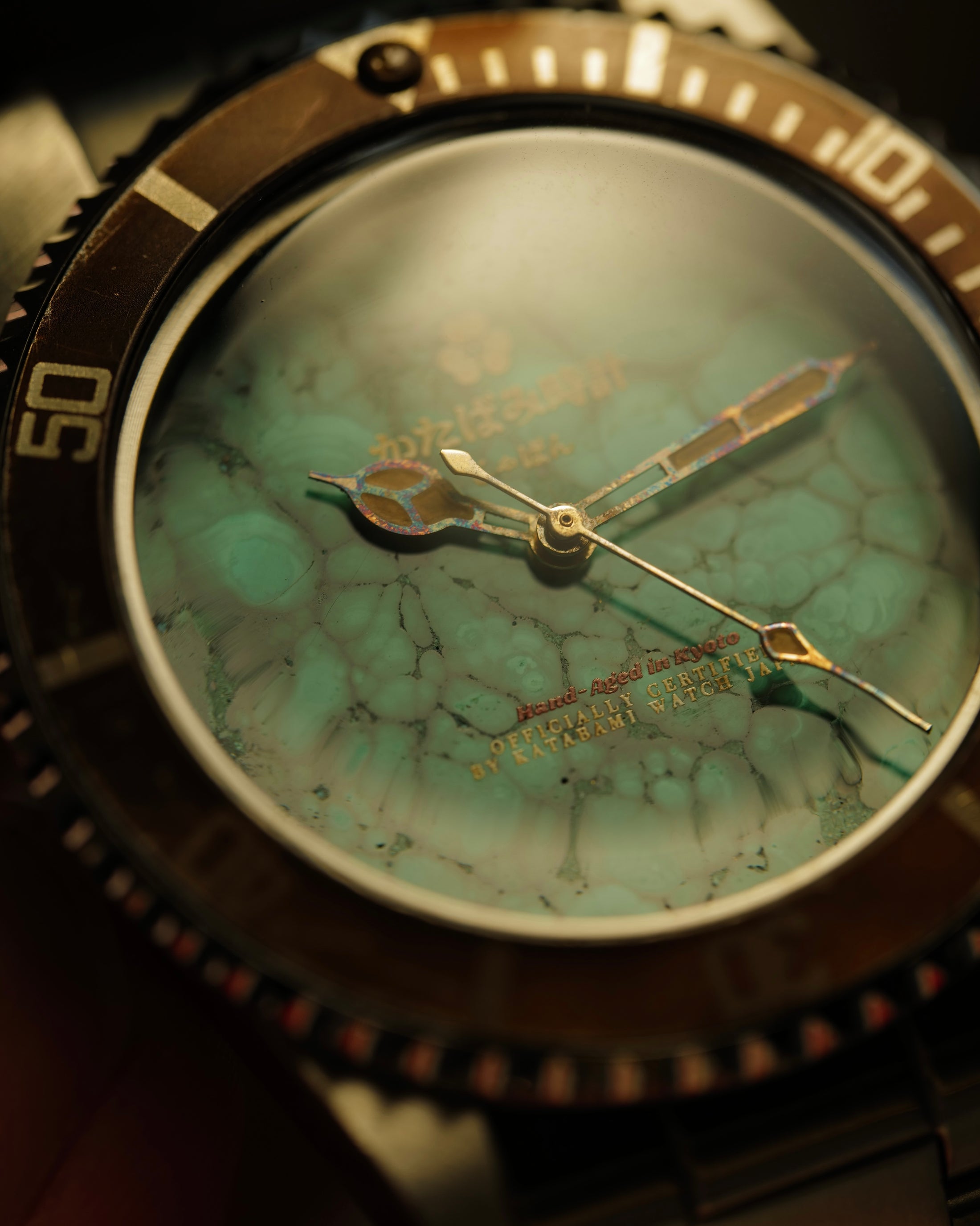 【STOCK】The Diver “CRAZY Malachite”