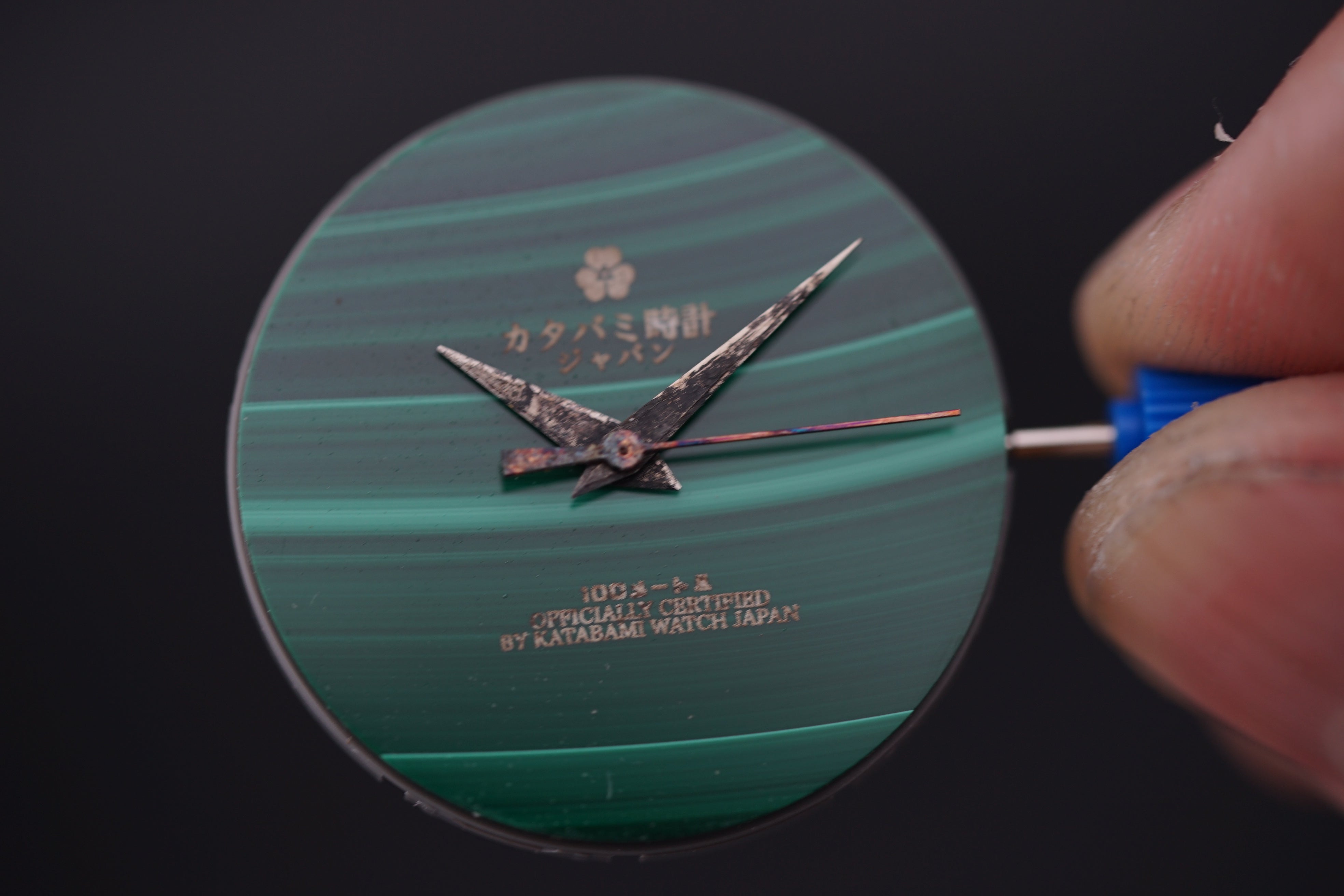 The 36mm “Malachite” – KATABAMI WATCH JAPAN