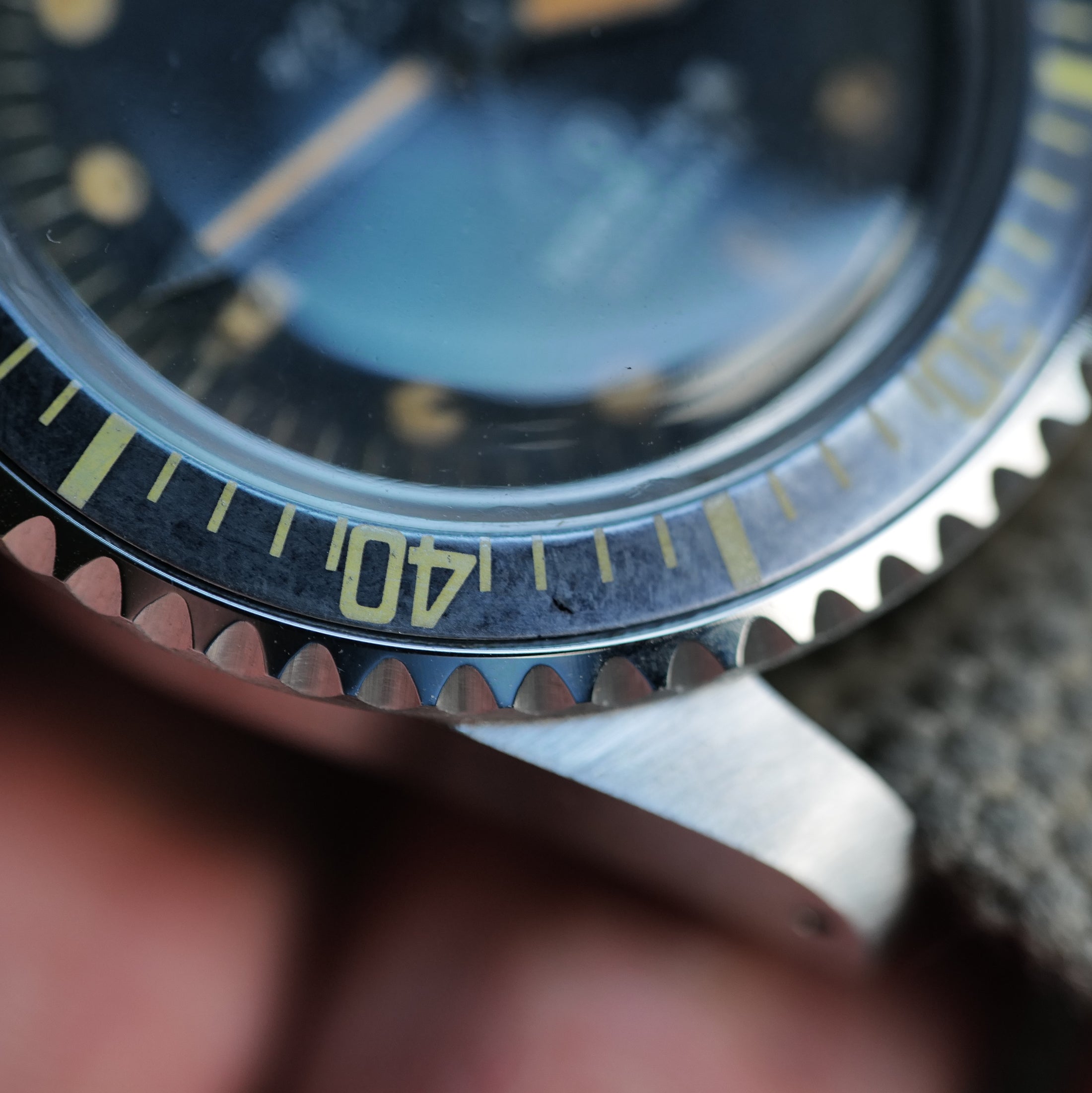 【STOCK】 The Diver "MIL" Spider Crack dial