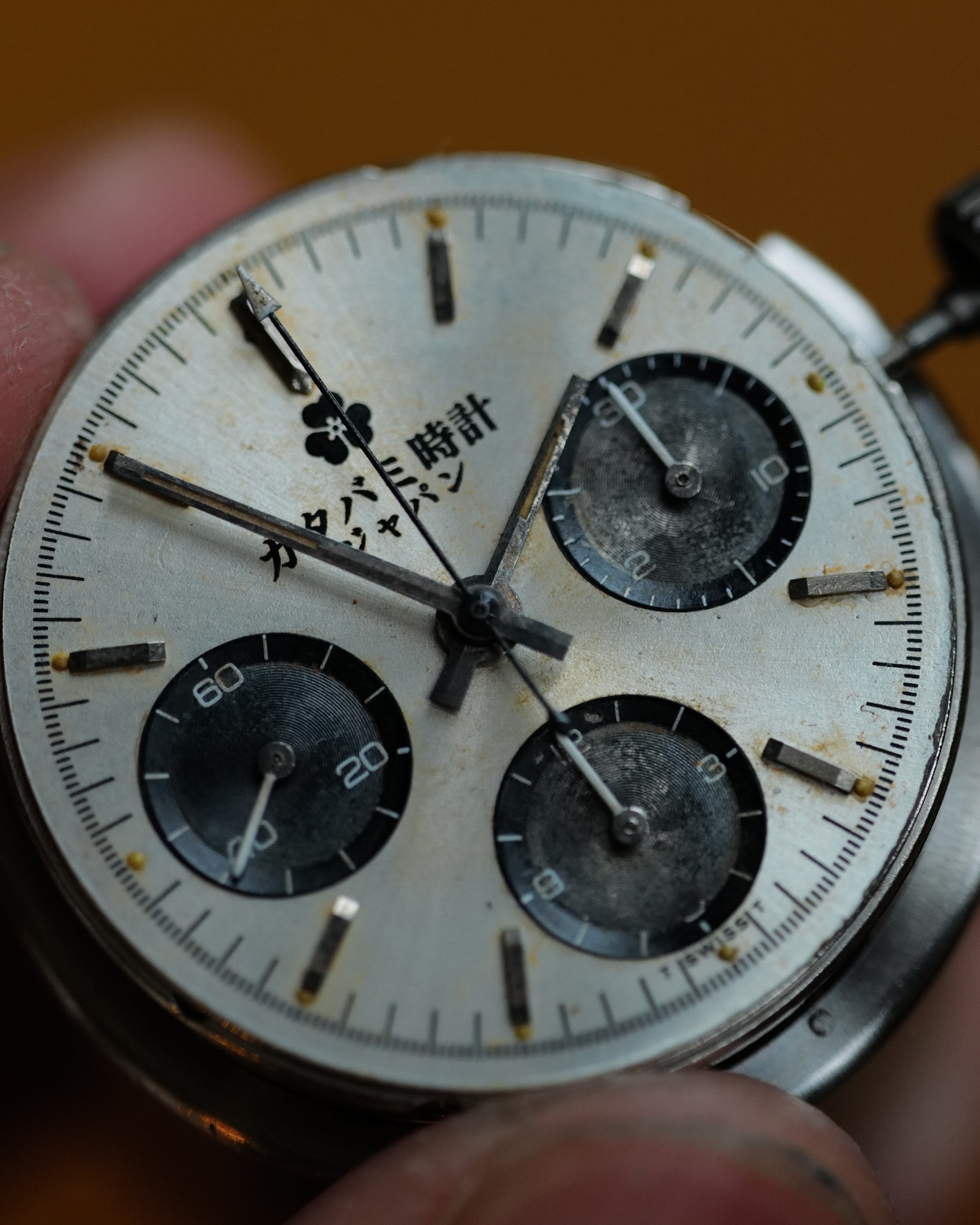 【STOCK】The Chronograph 「銀」 "GIN"