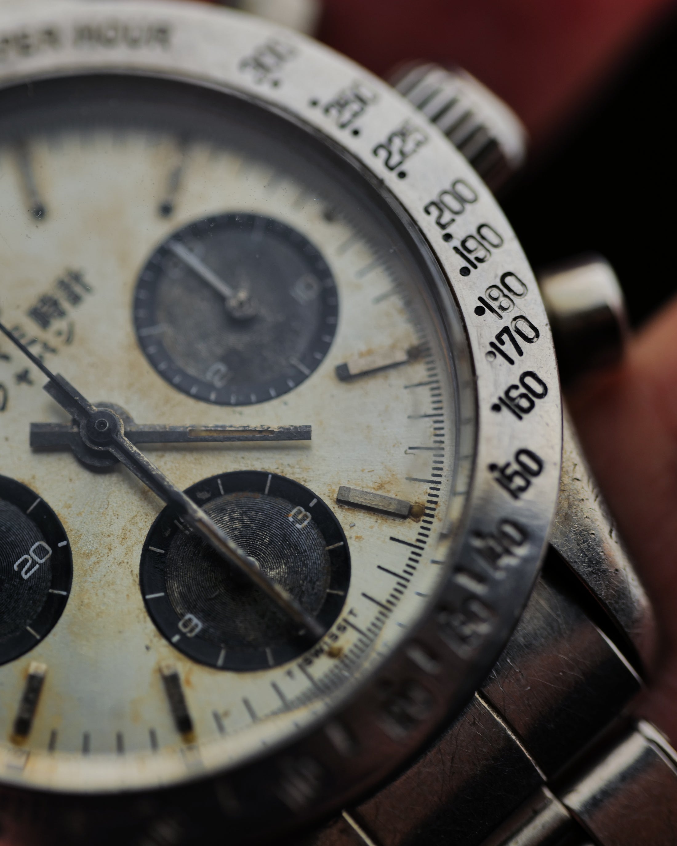 【STOCK】The Chronograph 「銀」 "GIN"