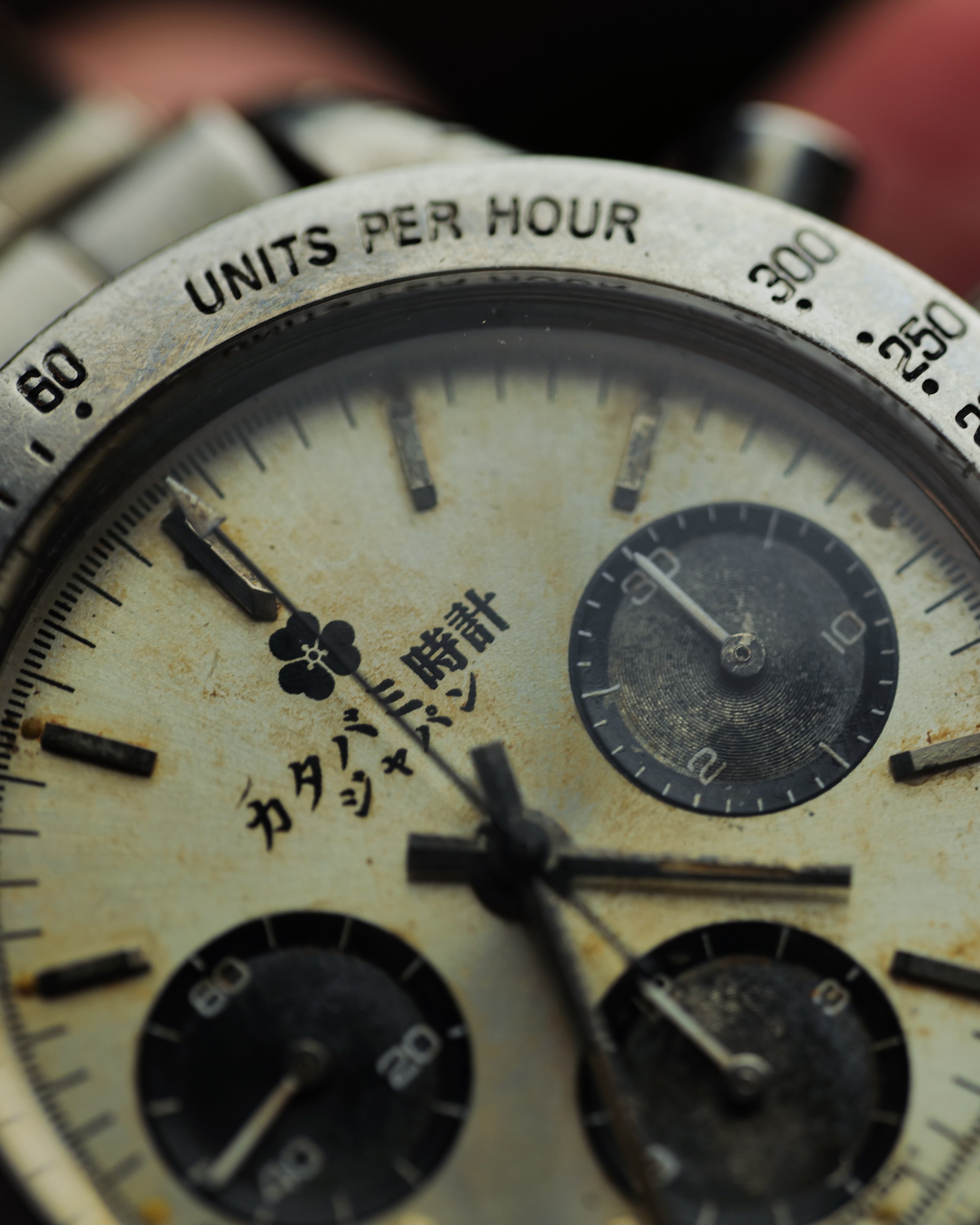 STOCK】The Chronograph 「銀」 
