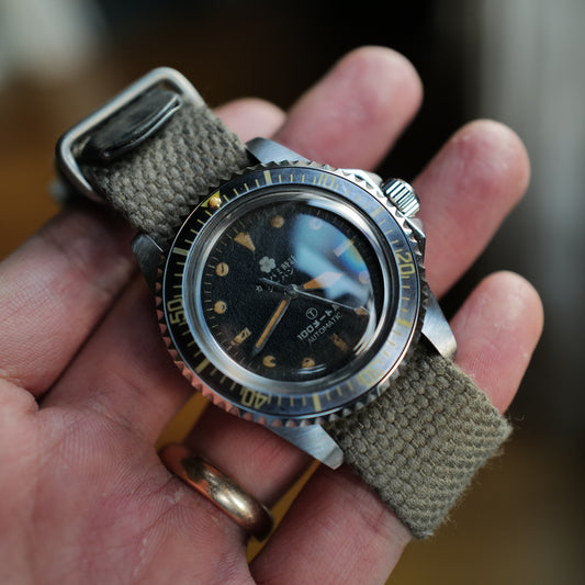 【STOCK】 The Diver "MIL" Spider Crack dial