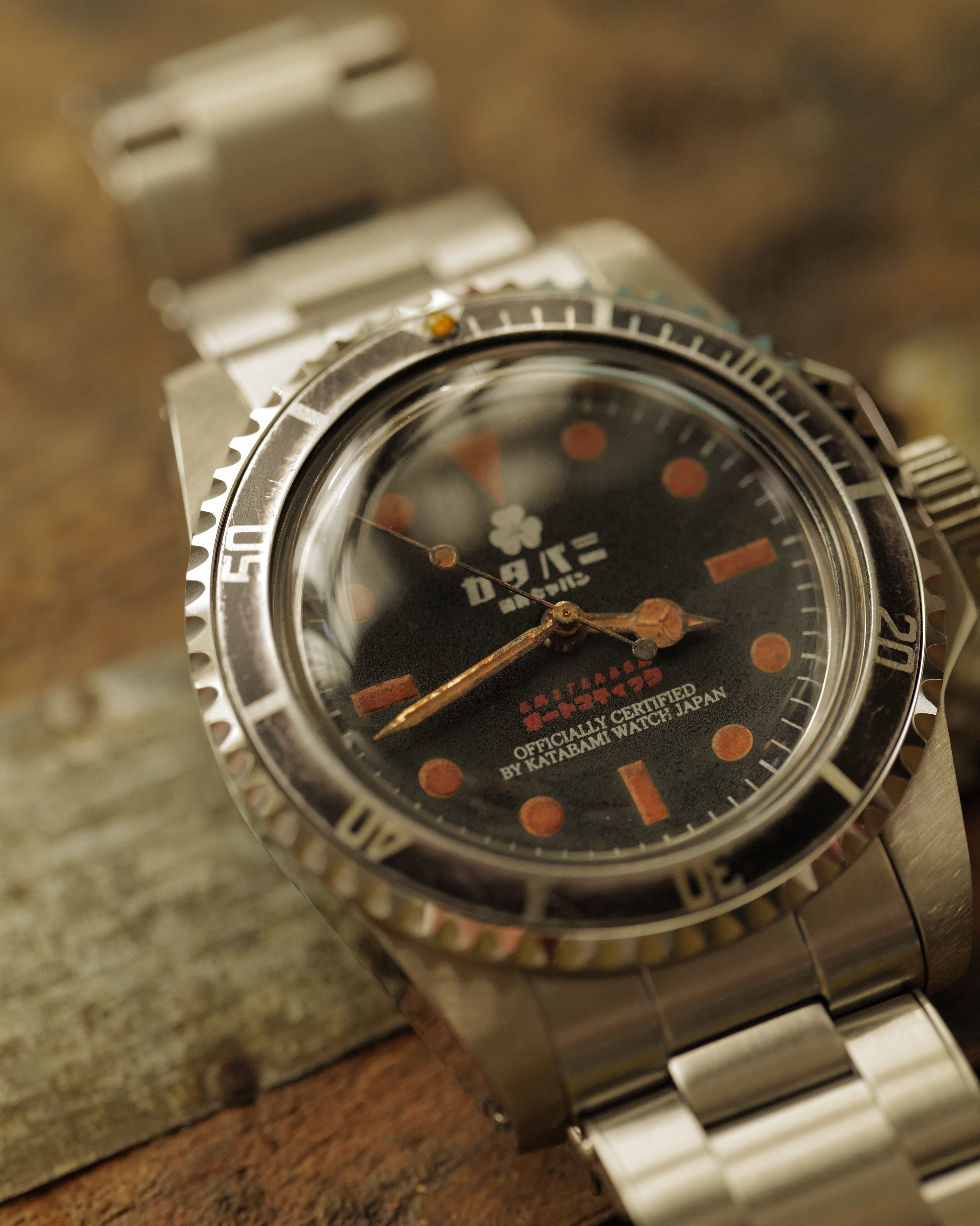 The diver カボチャ “PUMPKIN” – KATABAMI WATCH JAPAN