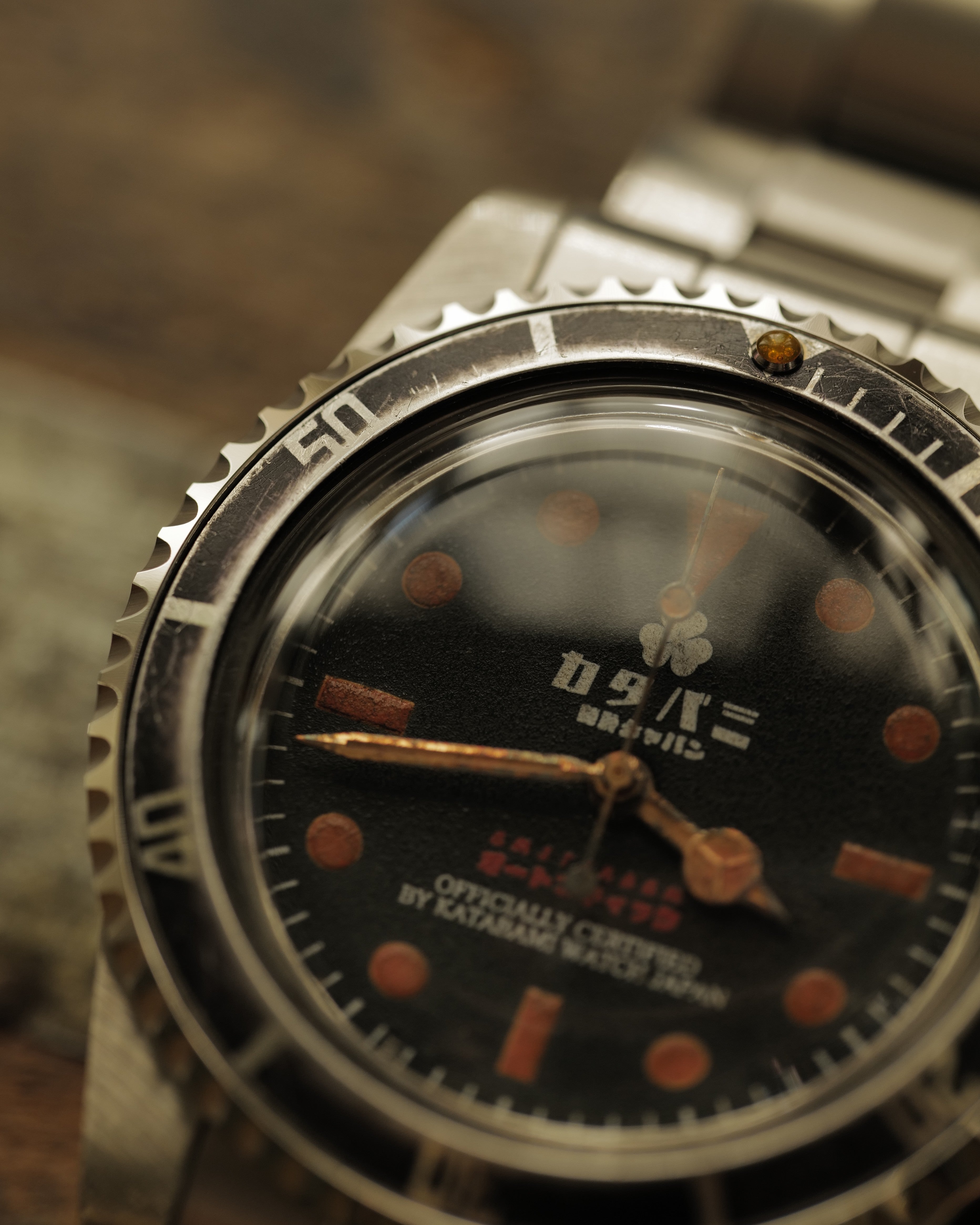 The diver カボチャ “PUMPKIN” – KATABAMI WATCH JAPAN
